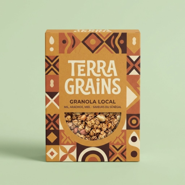 Granola local (mil, arachide, miel)